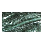 Green Marble Stone Texture Emerald  Satin Shawl Front