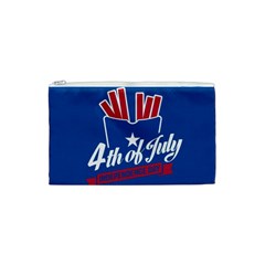 Usa Fries 4july Cosmetic Bag (small) by pushu