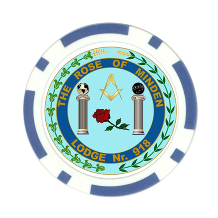 RoM & GLBFG Logo Poker Chip