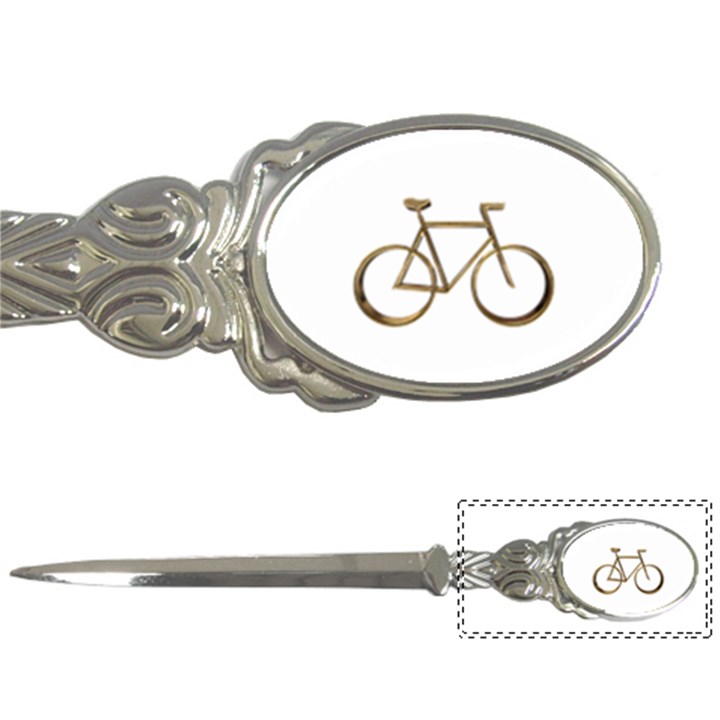 Elegant Gold Look Bicycle Cycling  Letter Openers