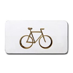 Elegant Gold Look Bicycle Cycling  Medium Bar Mats by yoursparklingshop