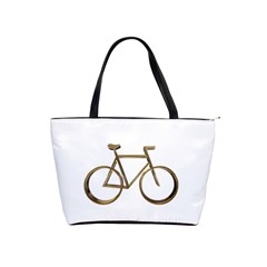 Elegant Gold Look Bicycle Cycling  Shoulder Handbags by yoursparklingshop