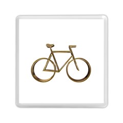 Elegant Gold Look Bicycle Cycling  Memory Card Reader (square)  by yoursparklingshop