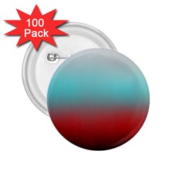 Frosted Blue And Red 2 25  Buttons (100 Pack)  by digitaldivadesigns