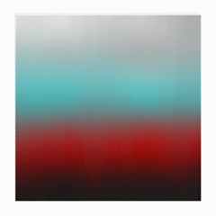 Frosted Blue And Red Medium Glasses Cloth (2-side) by digitaldivadesigns