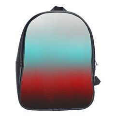 Frosted Blue And Red School Bags(large)  by digitaldivadesigns