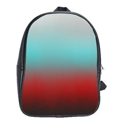 Frosted Blue And Red School Bags (xl)  by digitaldivadesigns