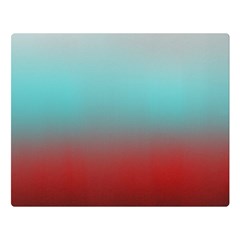 Frosted Blue And Red Double Sided Flano Blanket (large)  by digitaldivadesigns