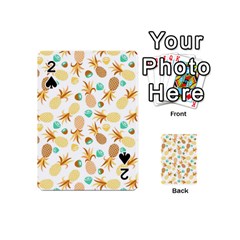 Seamless Summer Fruits Pattern Playing Cards 54 (mini)  by TastefulDesigns