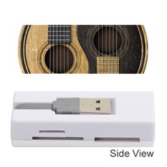 Old And Worn Acoustic Guitars Yin Yang Memory Card Reader (stick)  by JeffBartels