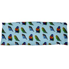 Blue Birds Parrot Pattern Body Pillow Case (dakimakura)