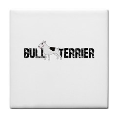 Bull Terrier  Tile Coasters by Valentinaart