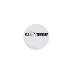 Bull Terrier  1  Mini Buttons by Valentinaart