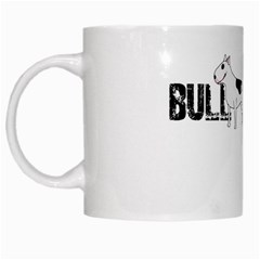 Bull Terrier  White Mugs by Valentinaart