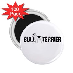 Bull Terrier  2 25  Magnets (100 Pack)  by Valentinaart