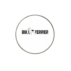 Bull Terrier  Hat Clip Ball Marker by Valentinaart