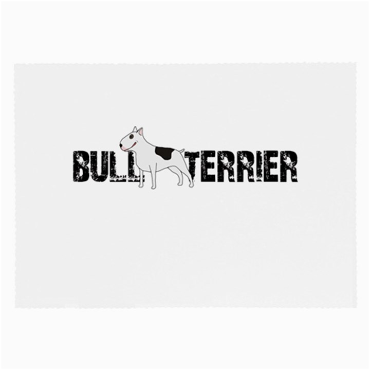 Bull terrier  Large Glasses Cloth (2-Side)