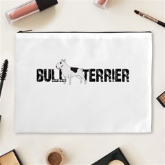 Bull Terrier  Cosmetic Bag (xl) by Valentinaart