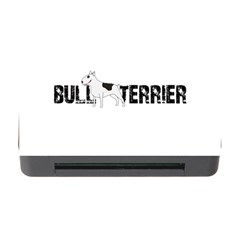 Bull Terrier  Memory Card Reader With Cf by Valentinaart