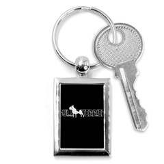 Bull Terrier  Key Chains (rectangle)  by Valentinaart