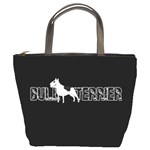 Bull terrier  Bucket Bags Front