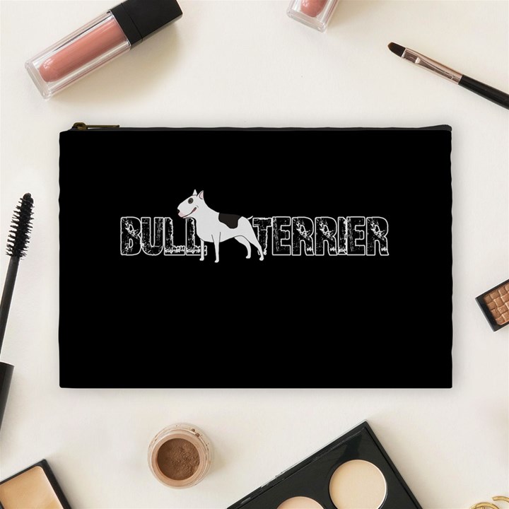 Bull terrier  Cosmetic Bag (Large) 