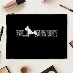 Bull Terrier  Cosmetic Bag (xl) by Valentinaart