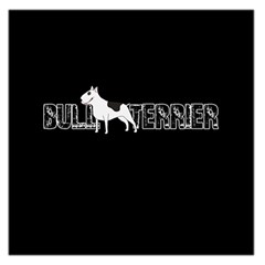 Bull Terrier  Large Satin Scarf (square)