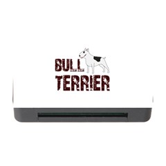 Bull Terrier  Memory Card Reader With Cf by Valentinaart