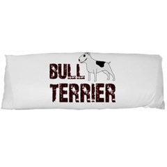 Bull Terrier  Body Pillow Case (dakimakura) by Valentinaart