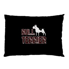 Bull Terrier  Pillow Case by Valentinaart