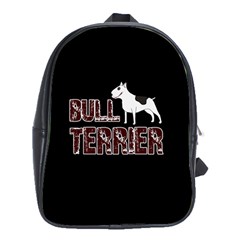 Bull Terrier  School Bags (xl)  by Valentinaart