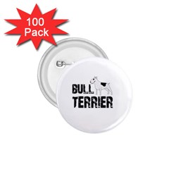 Bull Terrier  1 75  Buttons (100 Pack)  by Valentinaart