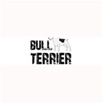 Bull terrier  Large Bar Mats 32 x8.5  Bar Mat