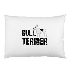 Bull Terrier  Pillow Case by Valentinaart