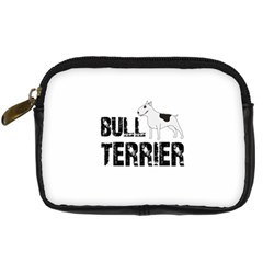 Bull Terrier  Digital Camera Cases by Valentinaart