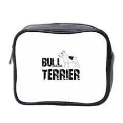 Bull Terrier  Mini Toiletries Bag 2-side by Valentinaart