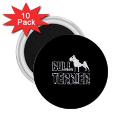 Bull Terrier  2 25  Magnets (10 Pack)  by Valentinaart