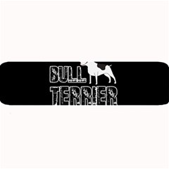 Bull Terrier  Large Bar Mats by Valentinaart