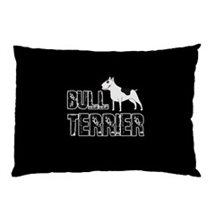 Bull Terrier  Pillow Case by Valentinaart