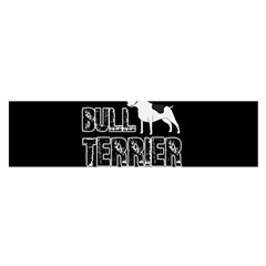 Bull Terrier  Satin Scarf (oblong)