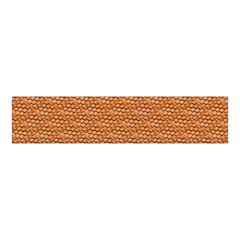 Orange Scales Velvet Scrunchie by Brini