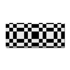 Checkerboard Black And White Cosmetic Storage Cases by Colorfulart23