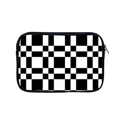 Checkerboard Black And White Apple MacBook Pro 15  Zipper Case