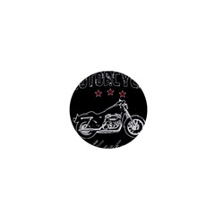 Motorcycle Old School 1  Mini Magnets by Valentinaart