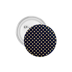 Navy/gold Polka Dots 1 75  Buttons by Colorfulart23