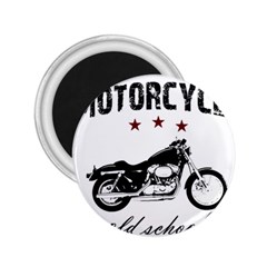 Motorcycle Old School 2 25  Magnets by Valentinaart