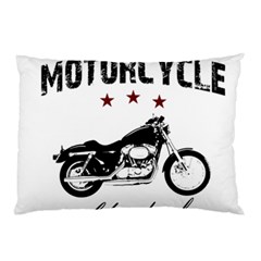 Motorcycle Old School Pillow Case by Valentinaart