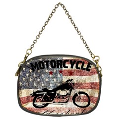 Motorcycle old school Chain Purses (Two Sides) 