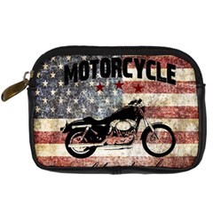 Motorcycle old school Digital Camera Cases